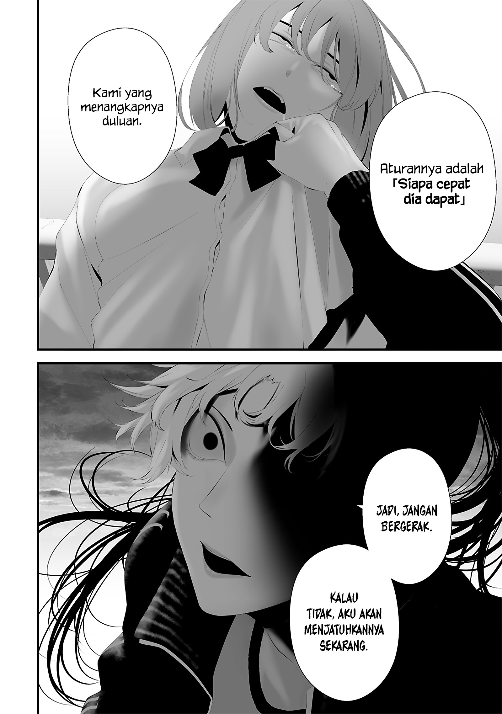 Tsurenai Hodo Aokute Azatoi Kurai ni Akai Chapter 47 Gambar 8