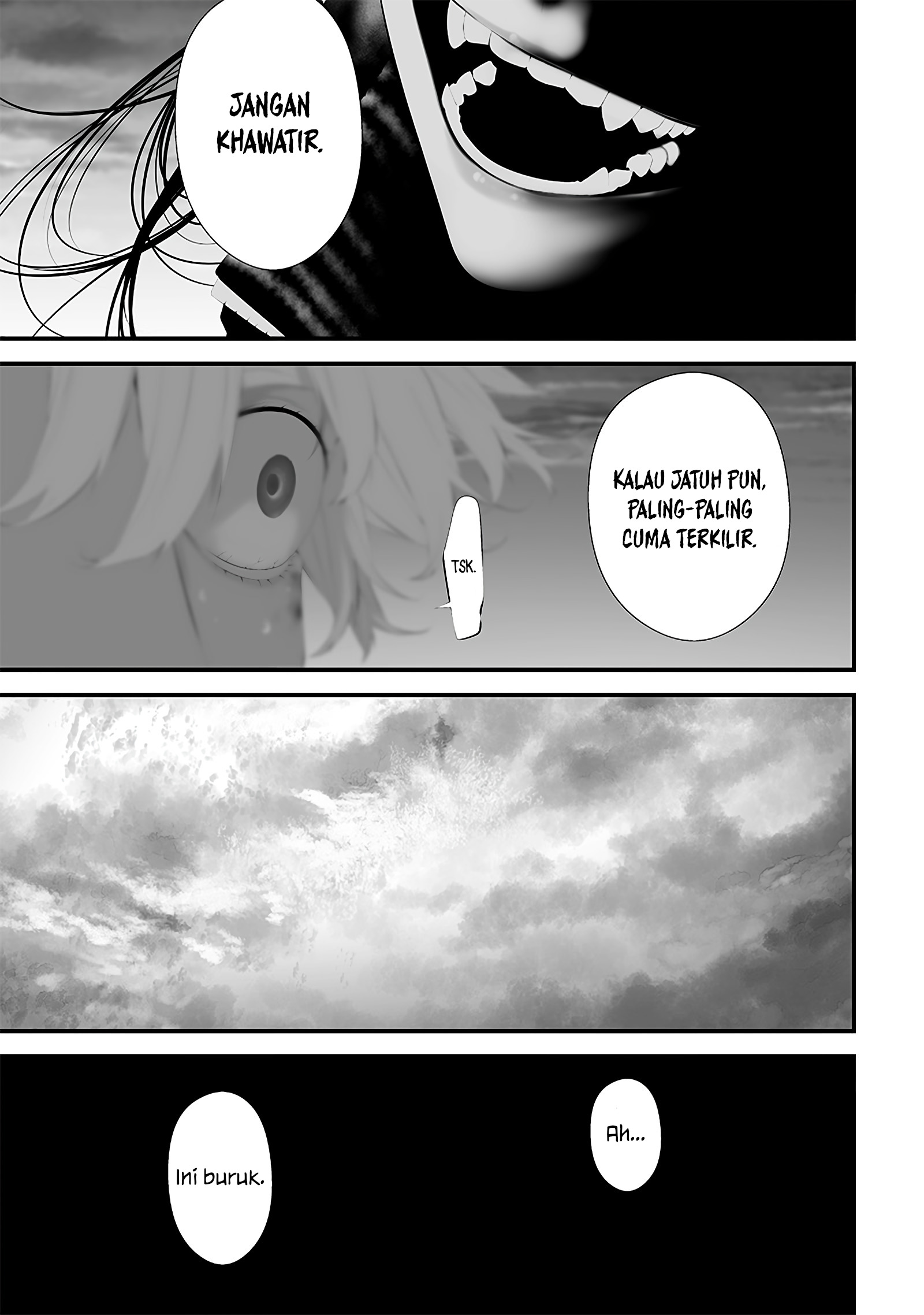 Tsurenai Hodo Aokute Azatoi Kurai ni Akai Chapter 47 Gambar 9