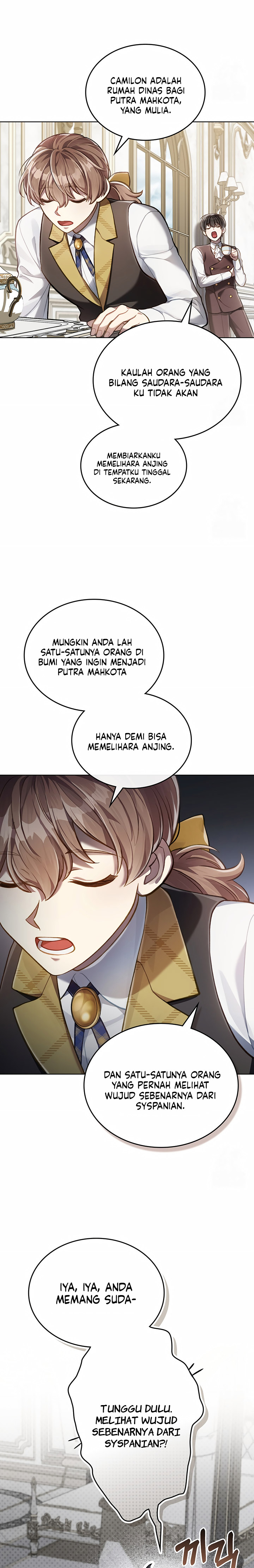 Reborn as the Enemy Prince Chapter 51 bahasa Indonesia Gambar 23