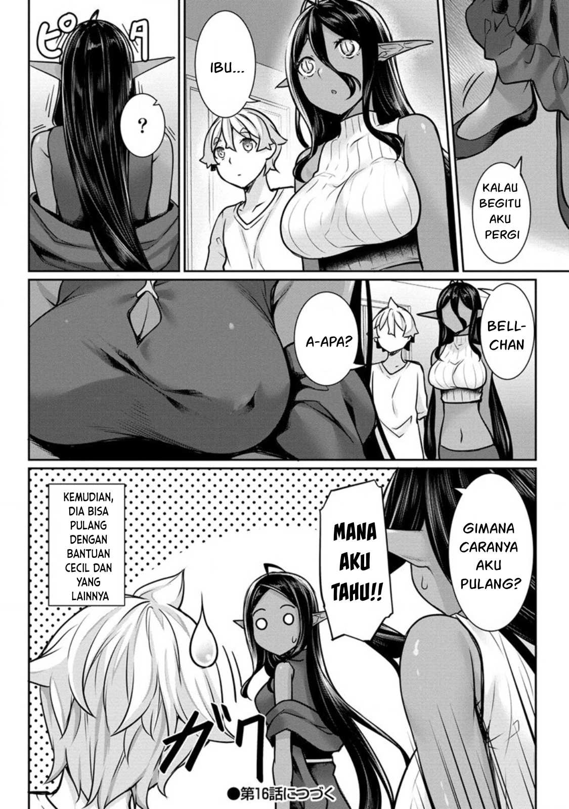 Chotto Dake ai ga Omoi Dark Elf ga Isekai Kara Oikakete Kita Chapter 15 Gambar 18