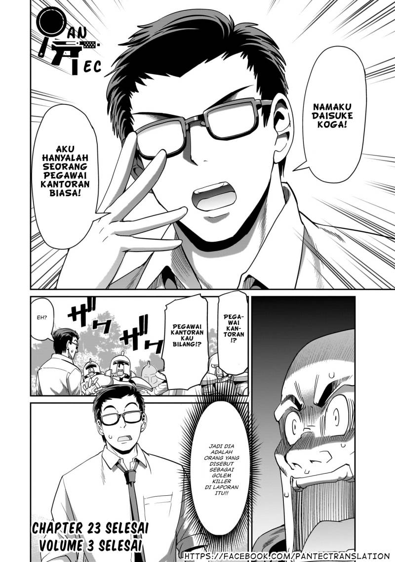 Isekai Shoukan Oji-san no Juumusou Life – Sabage Suki Salaryman wa Kaisha Owari ni Isekai e Chokki suru Chapter 23 bahasa Indonesia Gambar 21