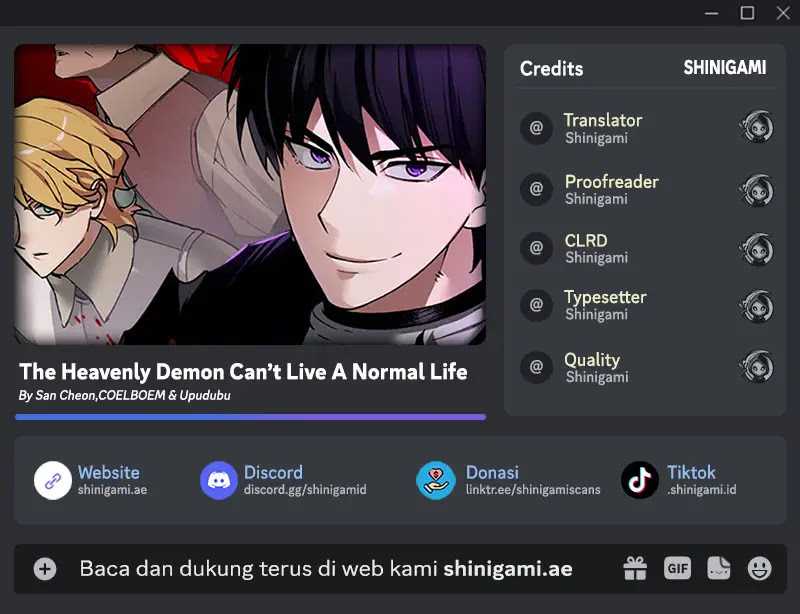 Baca Komik The Heavenly Demon Can’t Live a Normal Life Chapter 132 Gambar 1