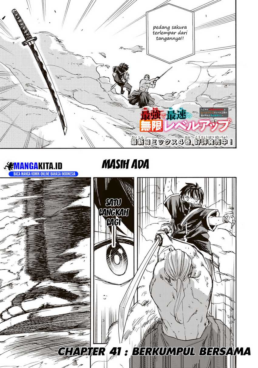 Baca Manga Saikyou de Saisoku no Mugen Level Up Chapter 41 bahasa Indonesia Gambar 2