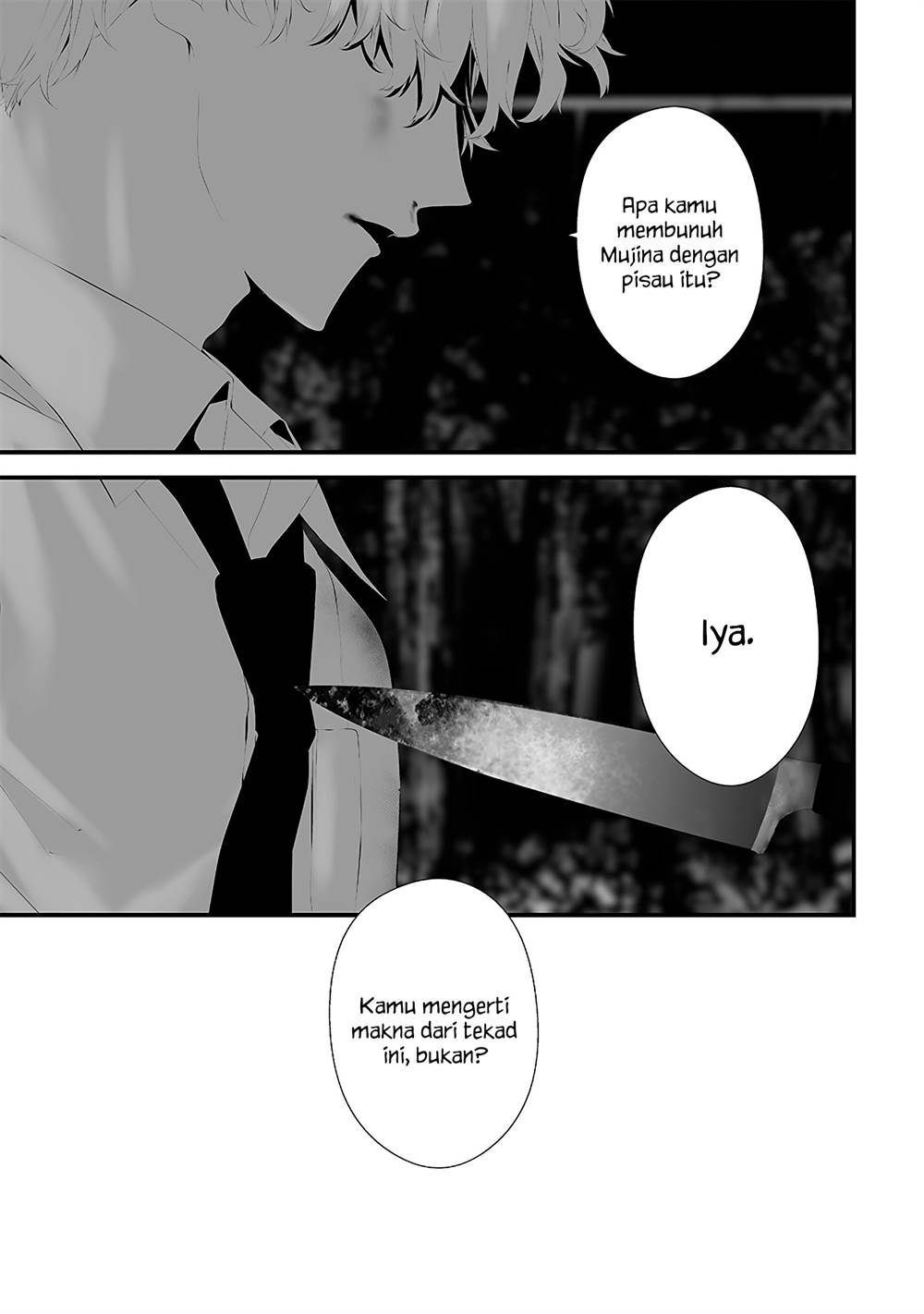 Tsurenai Hodo Aokute Azatoi Kurai ni Akai Chapter 49 Gambar 7
