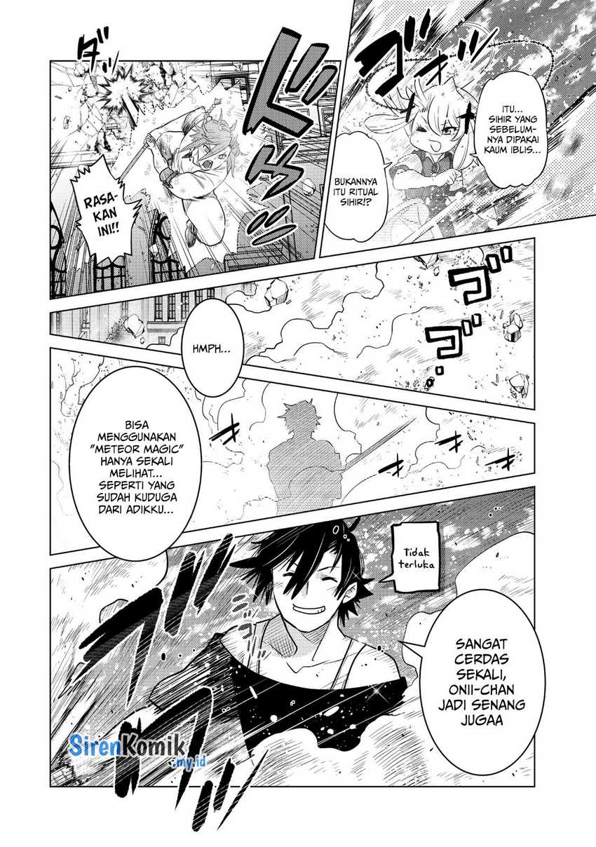 Ochikobore Datta Ani Ga Jitsuha Saikyou: Shijou Saikyou No Yuusha Wa Tensei-shi, Gakuen De Mujikaku Ni Musou Suru Chapter 32 Gambar 14
