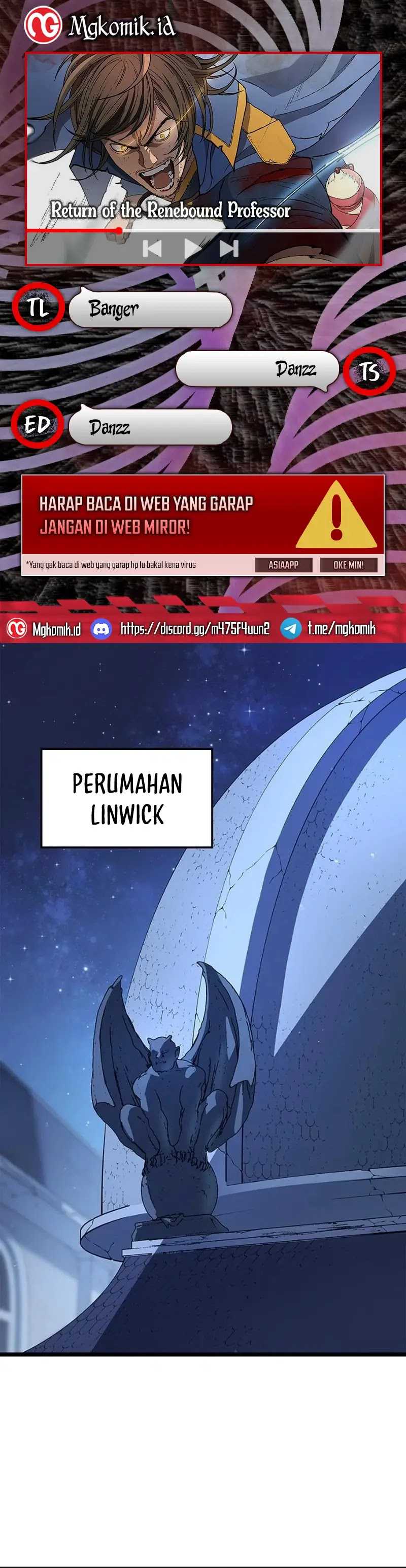 Baca Komik Return of the Renebound Professor Chapter 6 bahasa Indonesia Gambar 1