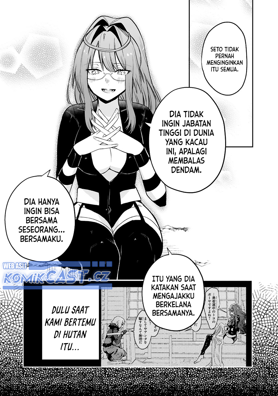Maken Tsukai no Moto Shounen Hei wa, Moto Teki Kanbu no Onee-san to Issho ni Ikitai Chapter 35 Gambar 16
