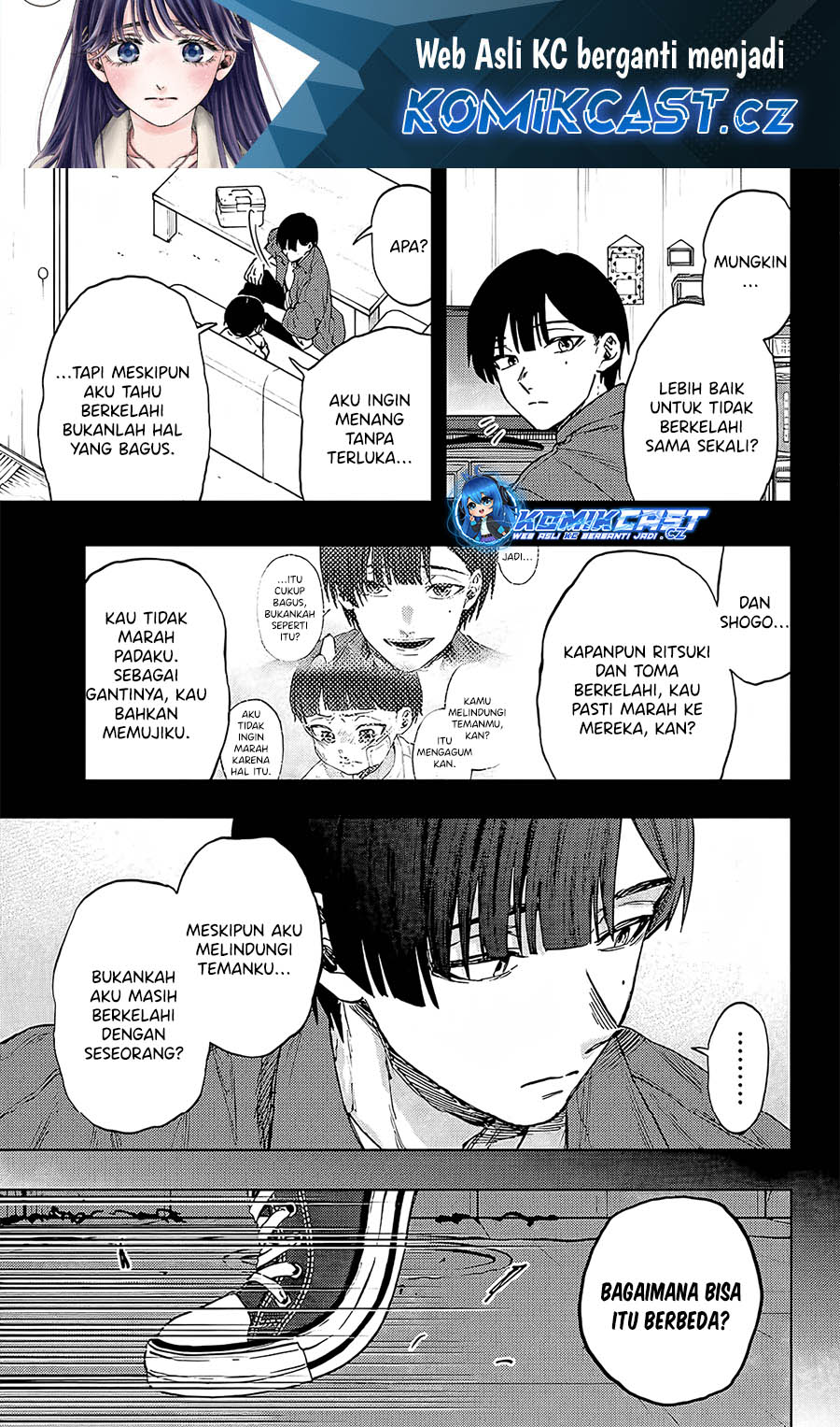 Baca Manga Kaoru Hana wa Rin to Saku Chapter 95 Gambar 2