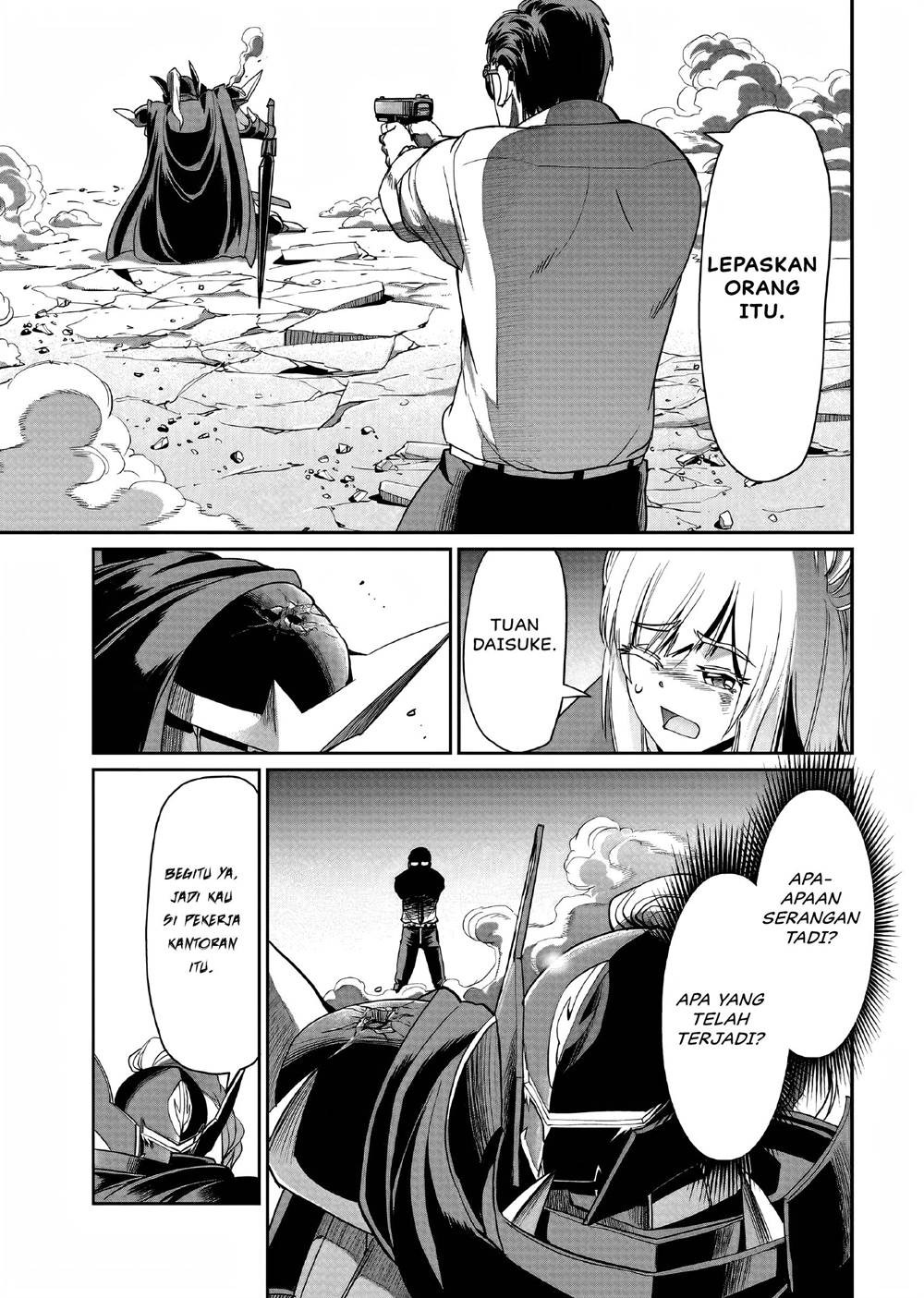 Isekai Shoukan Oji-san no Juumusou Life – Sabage Suki Salaryman wa Kaisha Owari ni Isekai e Chokki suru Chapter 25 bahasa Indonesia Gambar 22