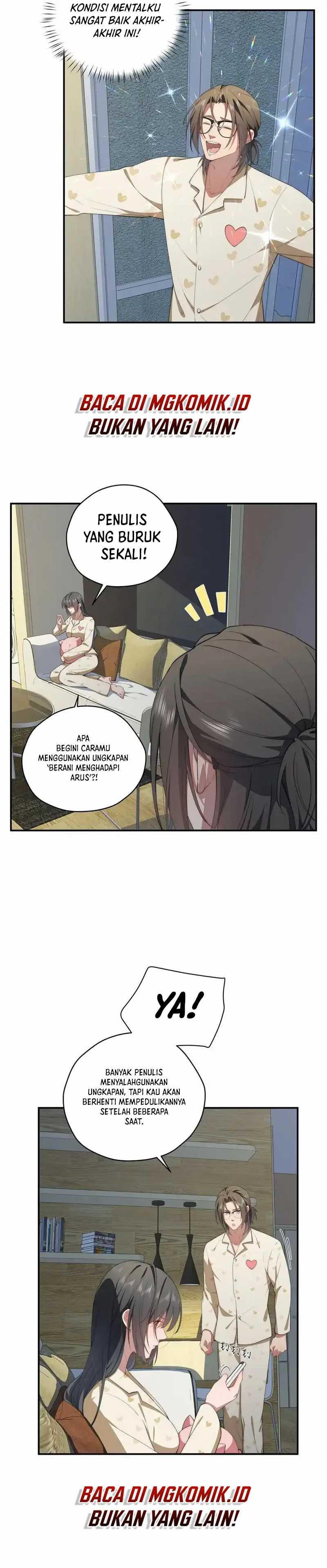 What Do You Do If the Heroine Escapes From Your Novel Chapter 44 bahasa Indonesia Gambar 17