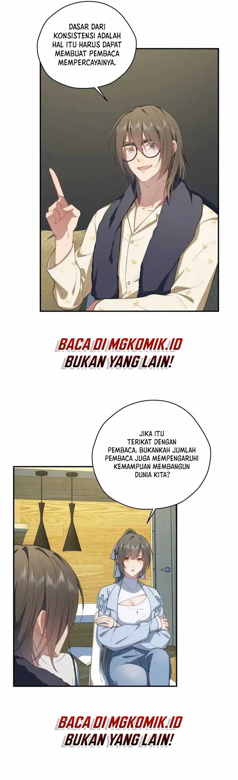 What Do You Do If the Heroine Escapes From Your Novel Chapter 44 bahasa Indonesia Gambar 3