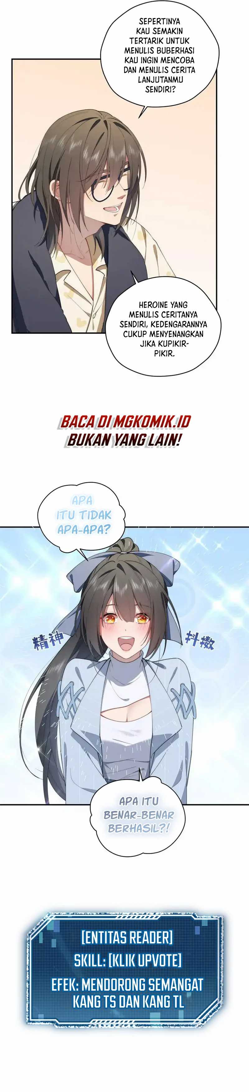 What Do You Do If the Heroine Escapes From Your Novel Chapter 43 bahasa Indonesia Gambar 17
