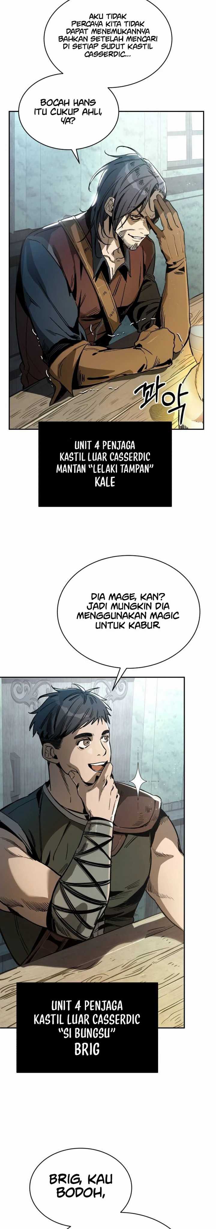 Baca Manhwa Roguish Guard in a Medieval FantasyRoguish Guard in a Medieval Fantasy Chapter 2 bahasa Indonesia Gambar 2