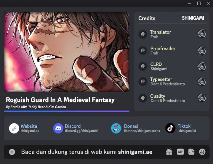 Baca Komik Roguish Guard in a Medieval FantasyRoguish Guard in a Medieval Fantasy Chapter 14 Gambar 1