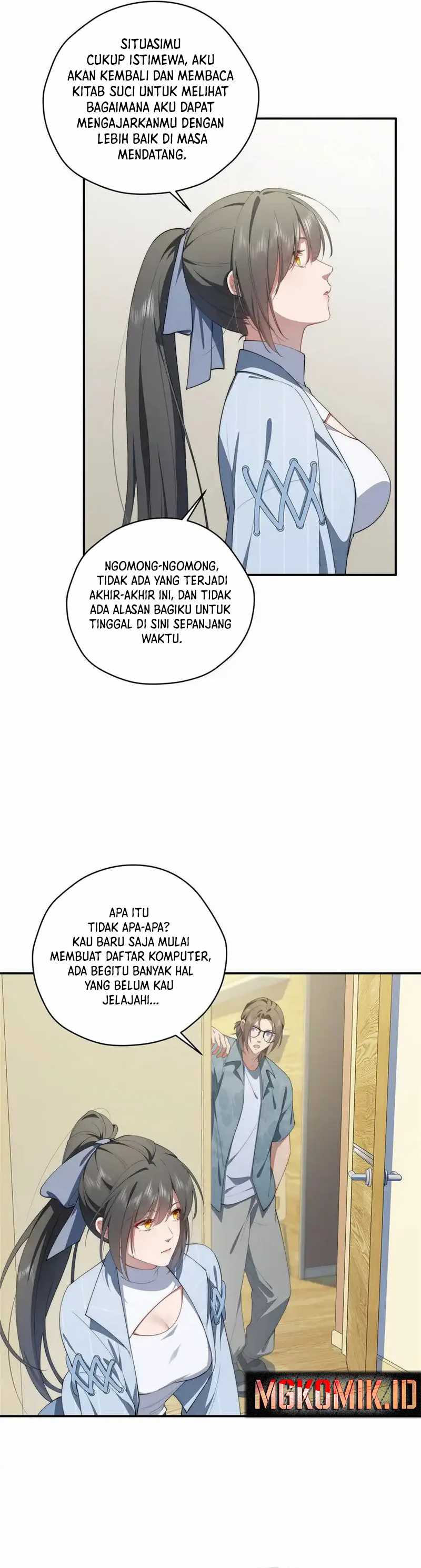 What Do You Do If the Heroine Escapes From Your Novel Chapter 49 bahasa Indonesia Gambar 16
