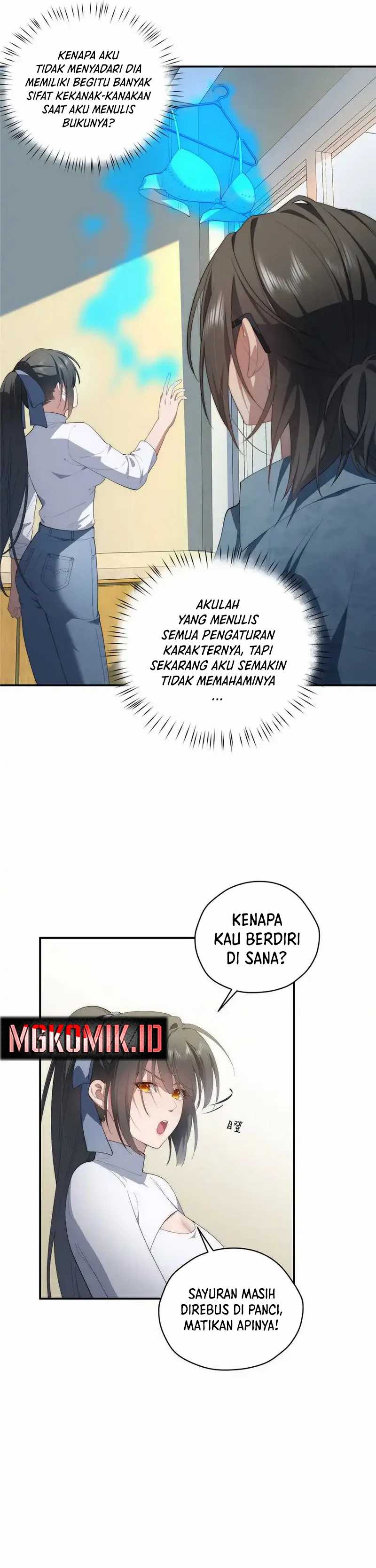 What Do You Do If the Heroine Escapes From Your Novel Chapter 48 bahasa Indonesia Gambar 11