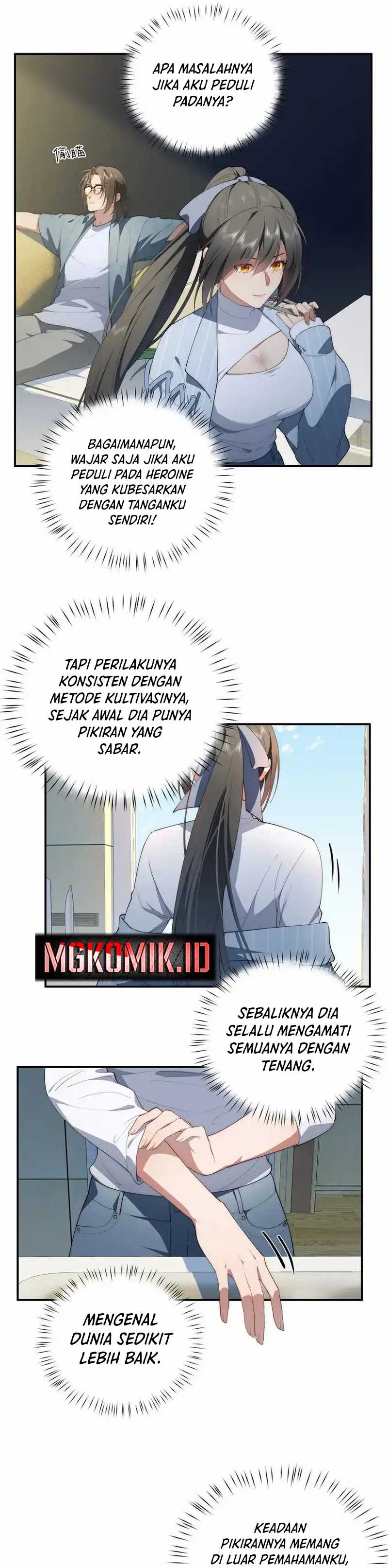 What Do You Do If the Heroine Escapes From Your Novel Chapter 48 bahasa Indonesia Gambar 3