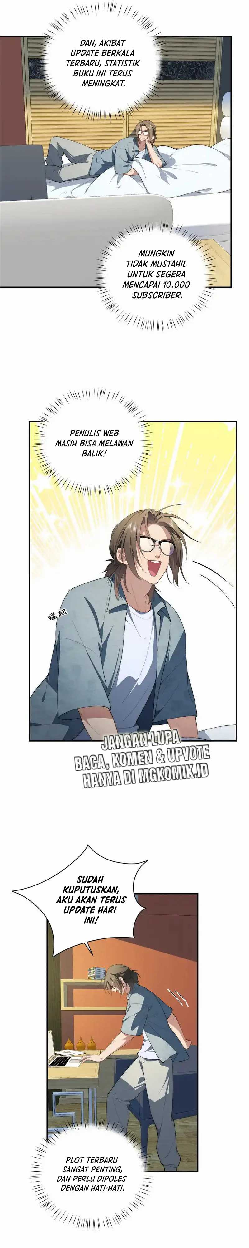 What Do You Do If the Heroine Escapes From Your Novel Chapter 47 bahasa Indonesia Gambar 3