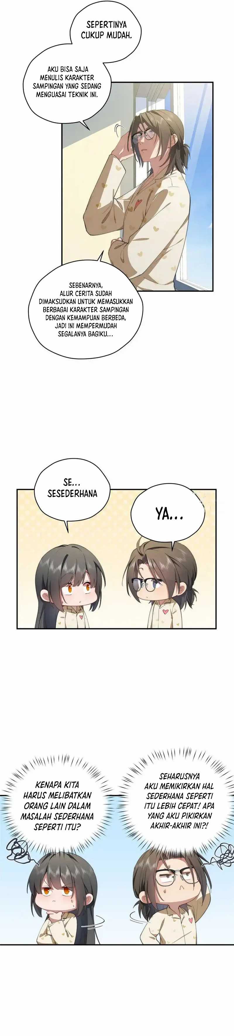 What Do You Do If the Heroine Escapes From Your Novel Chapter 46 bahasa Indonesia Gambar 7