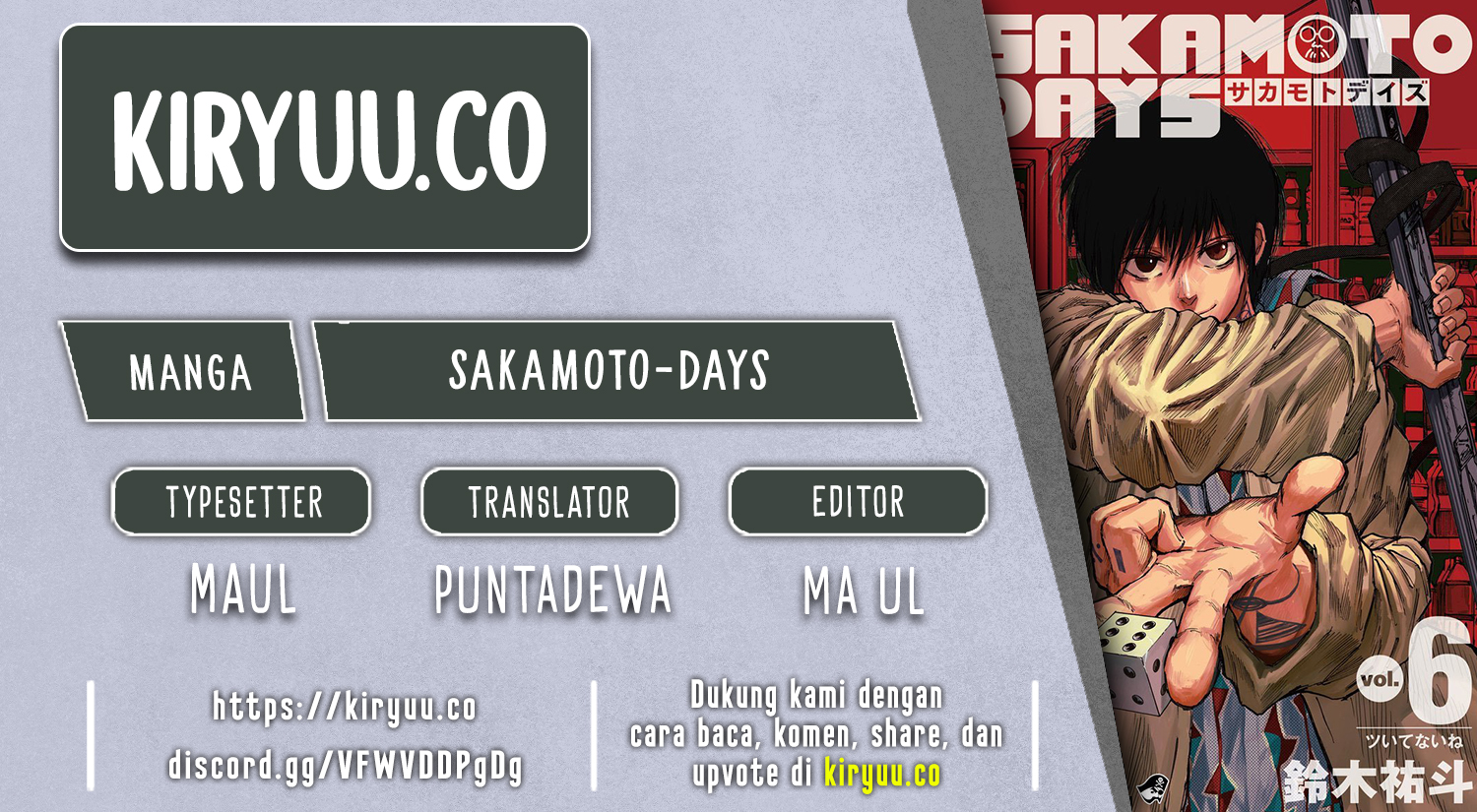 Baca Komik Sakamoto Days Chapter 190 Gambar 1