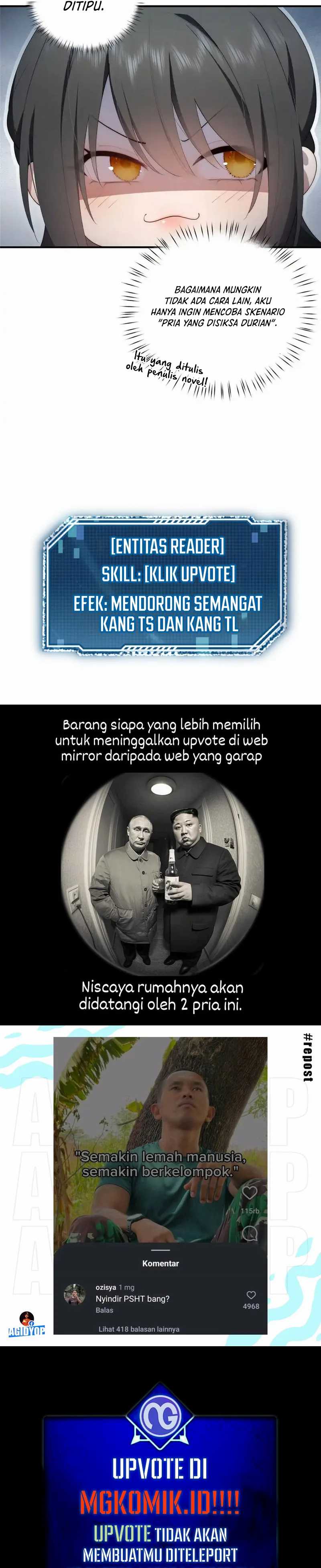 What Do You Do If the Heroine Escapes From Your Novel Chapter 52 bahasa Indonesia Gambar 14
