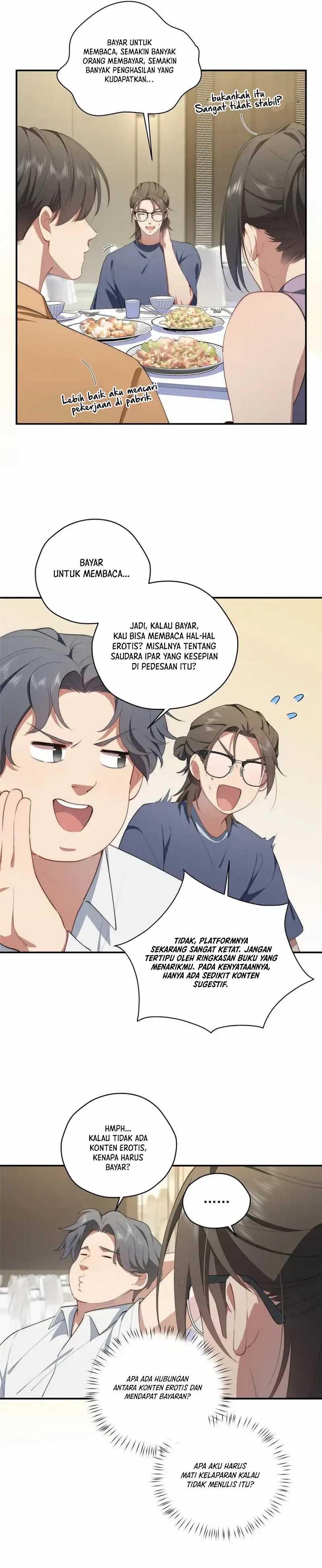 What Do You Do If the Heroine Escapes From Your Novel Chapter 51 bahasa Indonesia Gambar 4