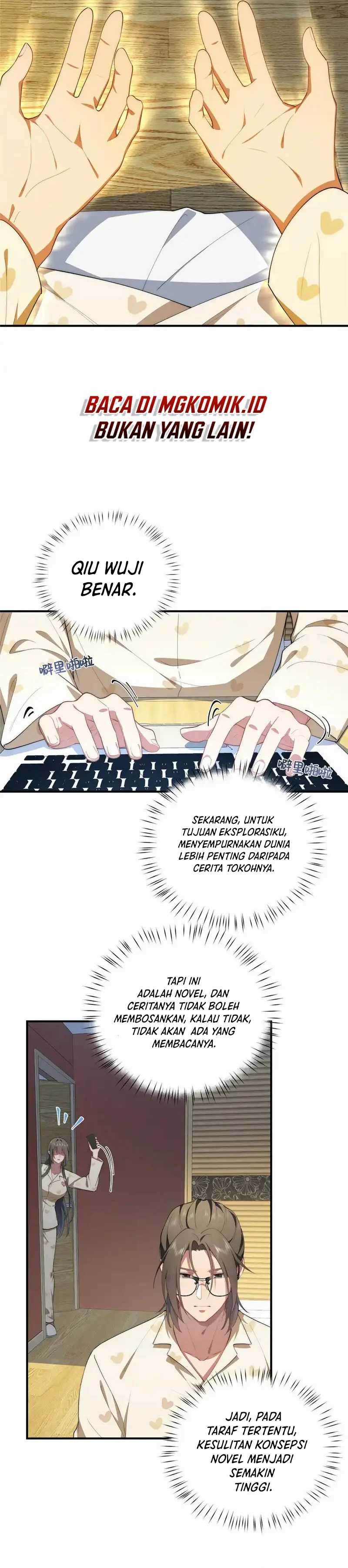 What Do You Do If the Heroine Escapes From Your Novel Chapter 59 bahasa Indonesia Gambar 3