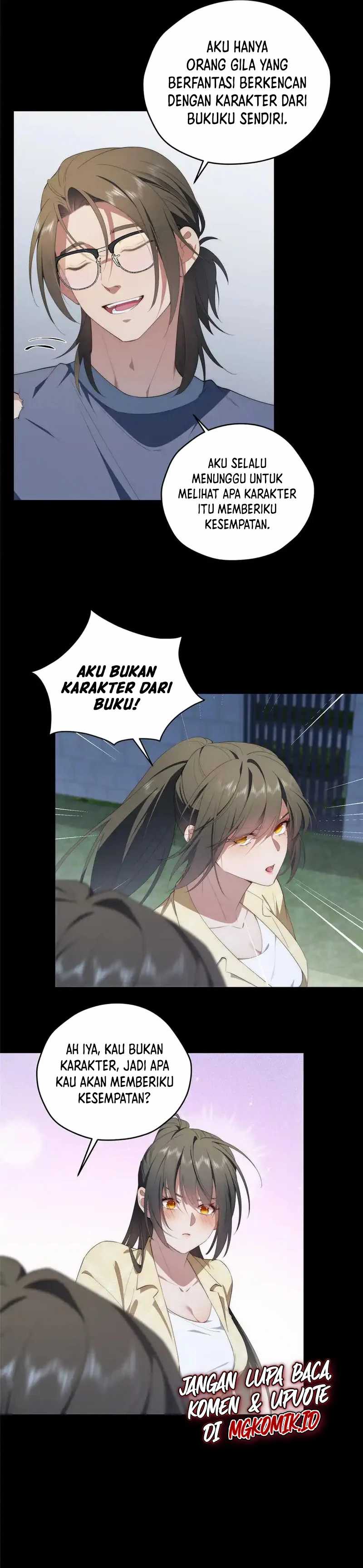 What Do You Do If the Heroine Escapes From Your Novel Chapter 57 bahasa Indonesia Gambar 5