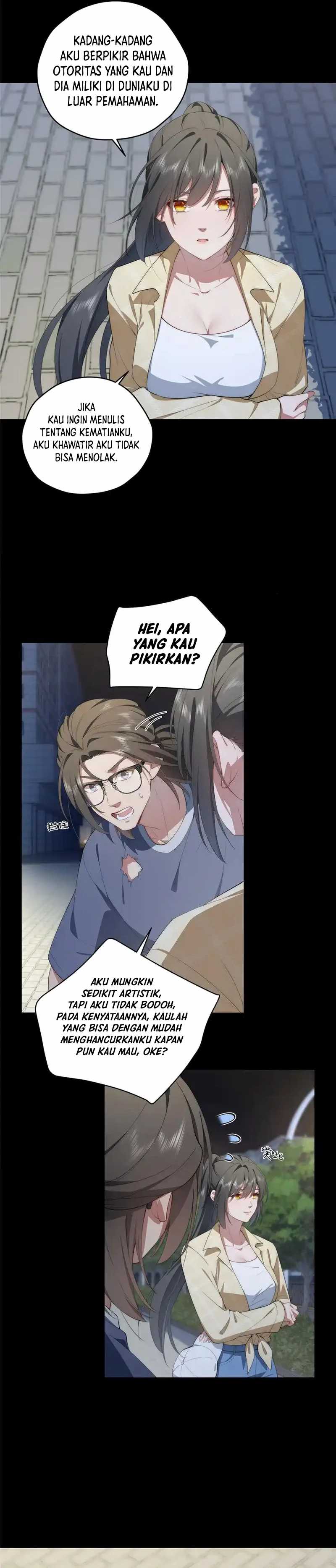 What Do You Do If the Heroine Escapes From Your Novel Chapter 56 bahasa Indonesia Gambar 11