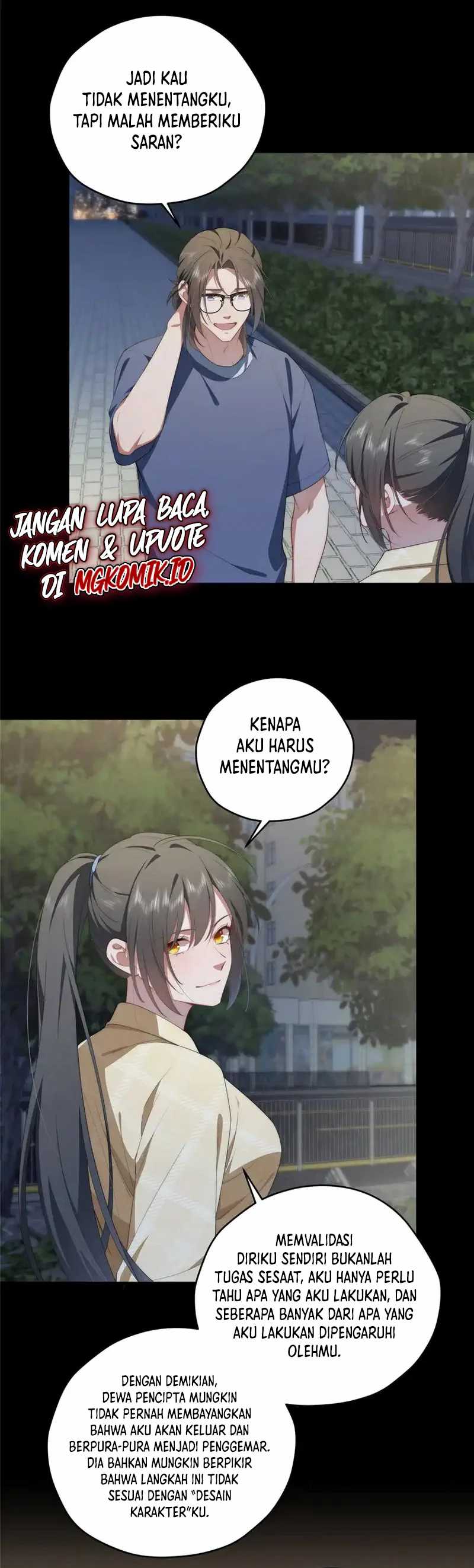 What Do You Do If the Heroine Escapes From Your Novel Chapter 56 bahasa Indonesia Gambar 14