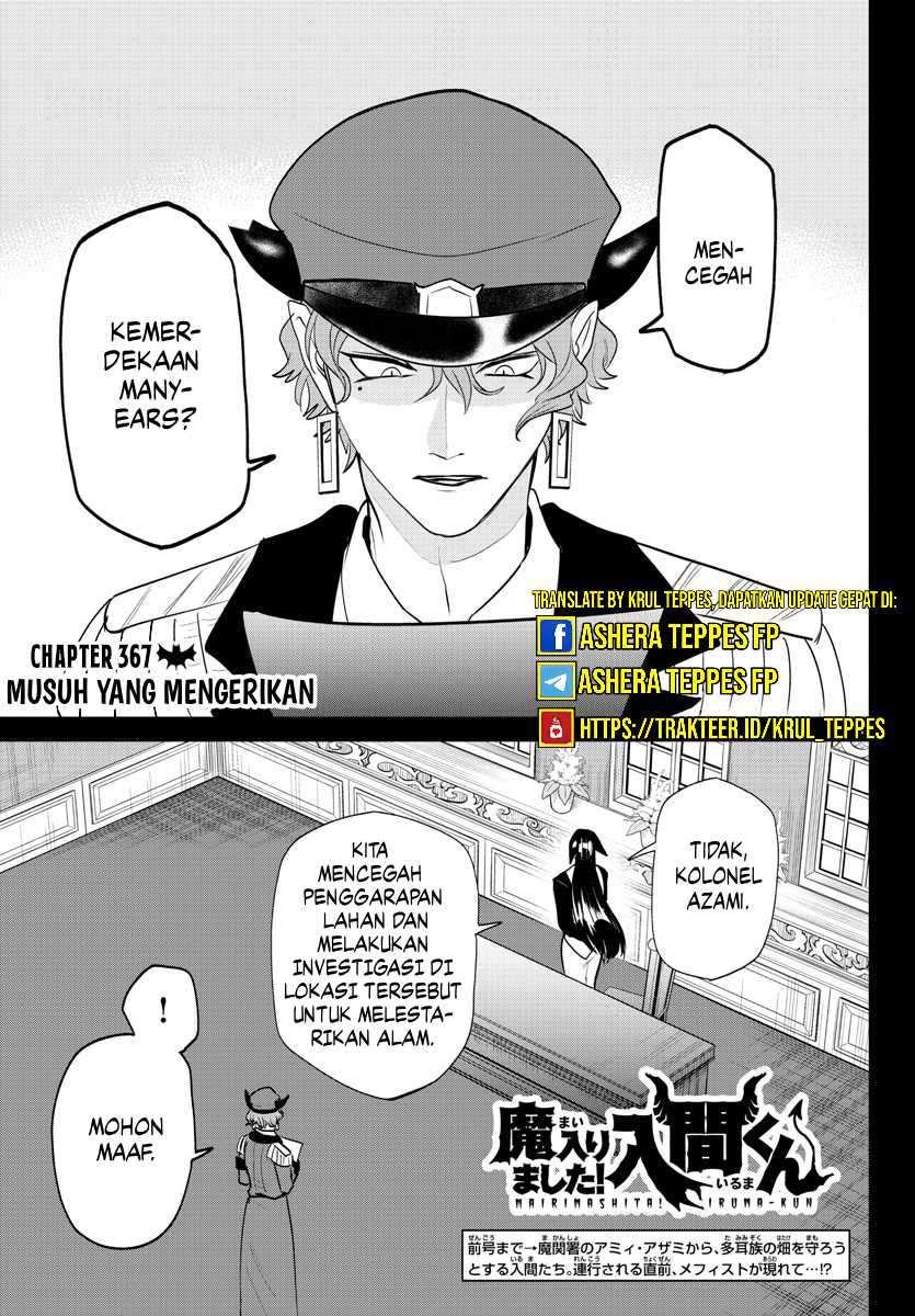 Baca Manga Mairimashita! Iruma-kun Chapter 367 Gambar 2