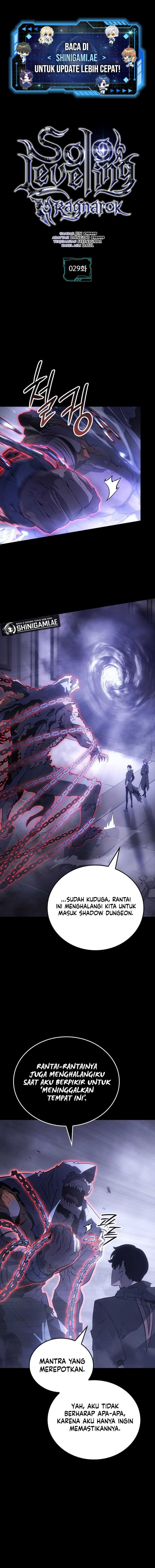 Baca Manhwa Alone Leveling: Ragnarok Chapter 29 bahasa Indonesia Gambar 2