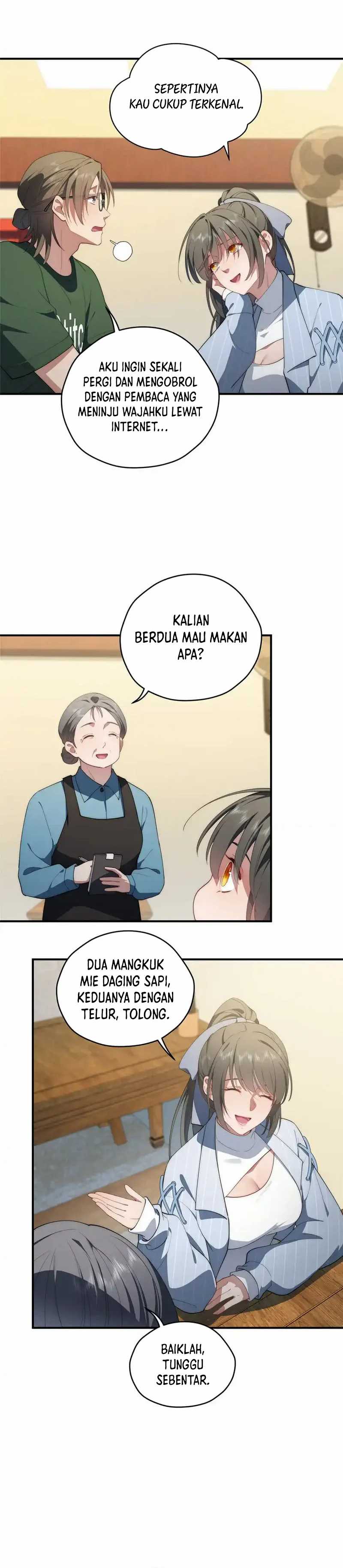 What Do You Do If the Heroine Escapes From Your Novel Chapter 66 bahasa Indonesia Gambar 7