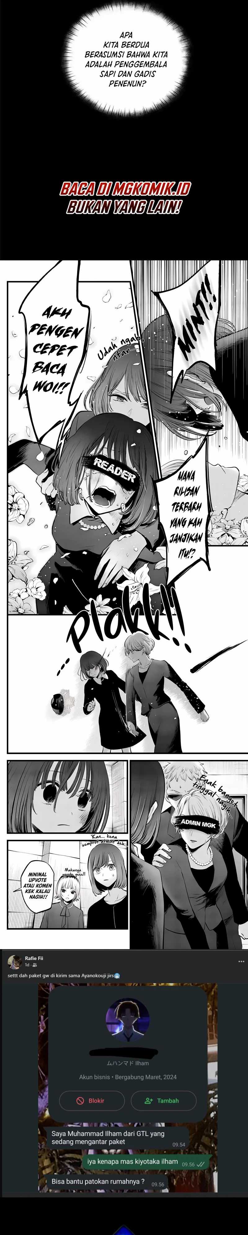 What Do You Do If the Heroine Escapes From Your Novel Chapter 65 bahasa Indonesia Gambar 17