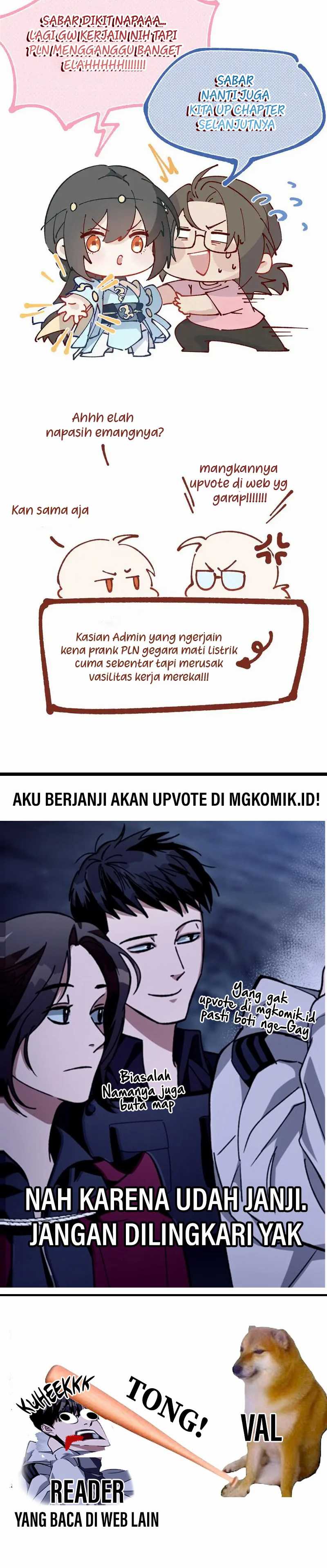 What Do You Do If the Heroine Escapes From Your Novel Chapter 64 bahasa Indonesia Gambar 15