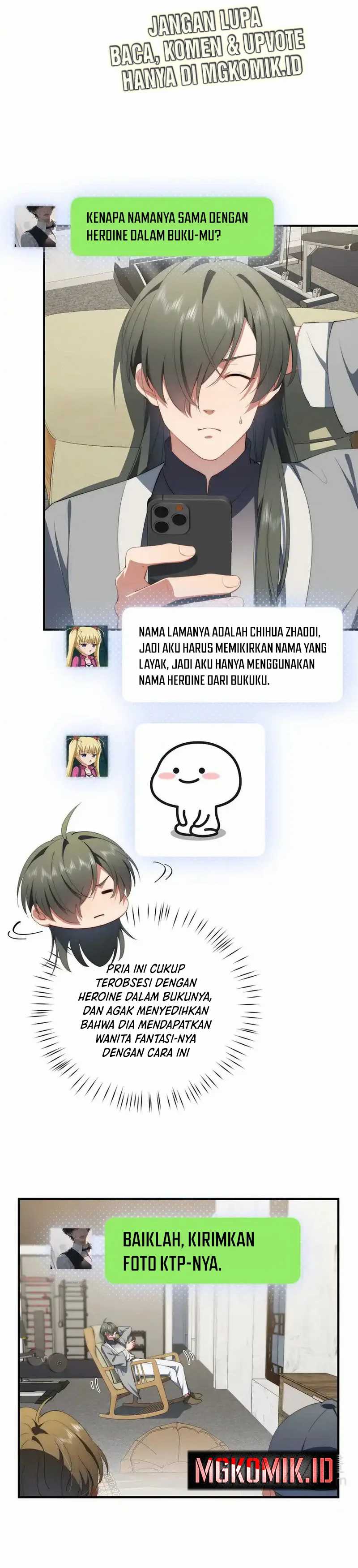 What Do You Do If the Heroine Escapes From Your Novel Chapter 74 bahasa Indonesia Gambar 8