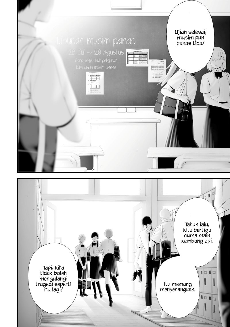 Baca Manga Tsurenai Hodo Aokute Azatoi Kurai ni Akai Chapter 59 Gambar 2