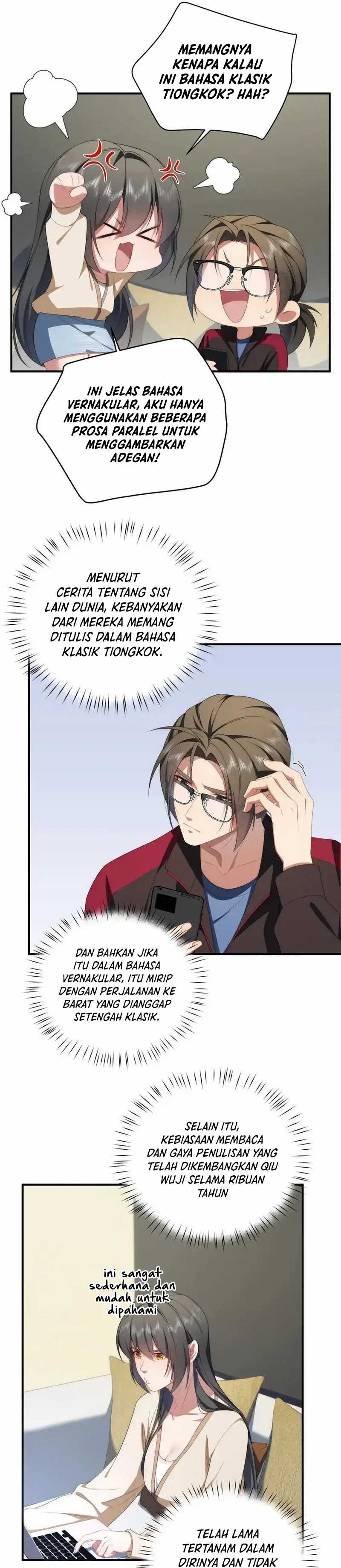 What Do You Do If the Heroine Escapes From Your Novel Chapter 81 bahasa Indonesia Gambar 14