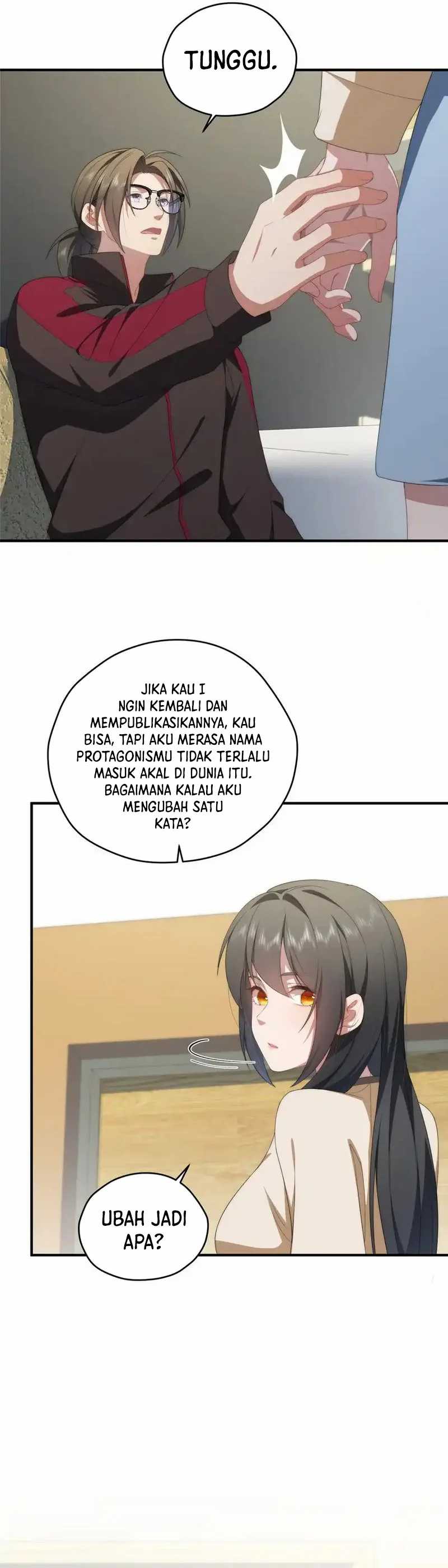 What Do You Do If the Heroine Escapes From Your Novel Chapter 81 bahasa Indonesia Gambar 16