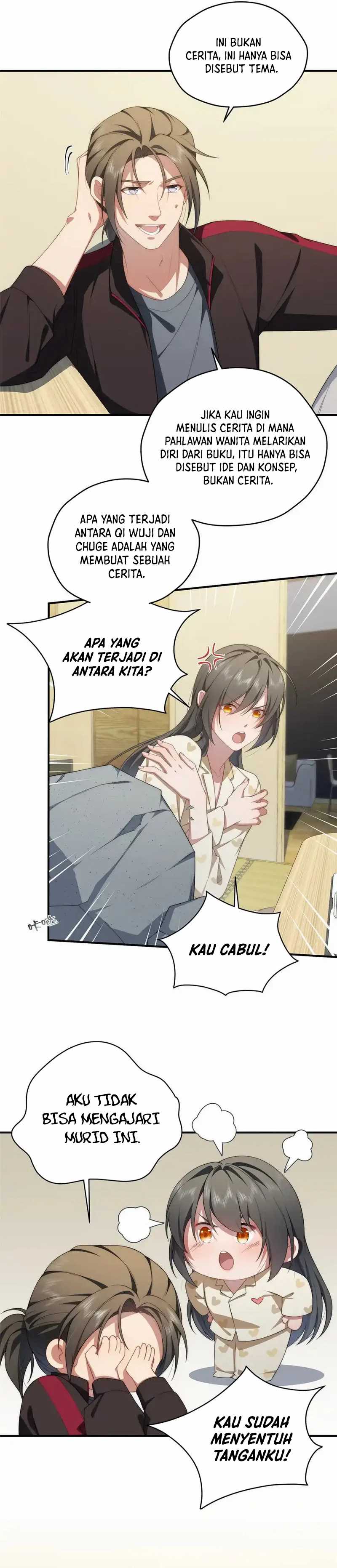 What Do You Do If the Heroine Escapes From Your Novel Chapter 79 bahasa Indonesia Gambar 4