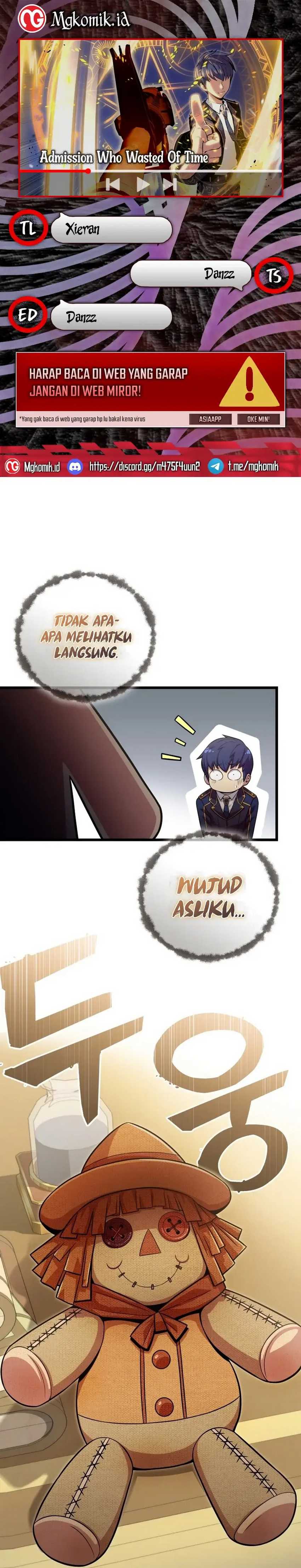 Baca Komik Admission is a Waste of Time Chapter 4 bahasa Indonesia Gambar 1