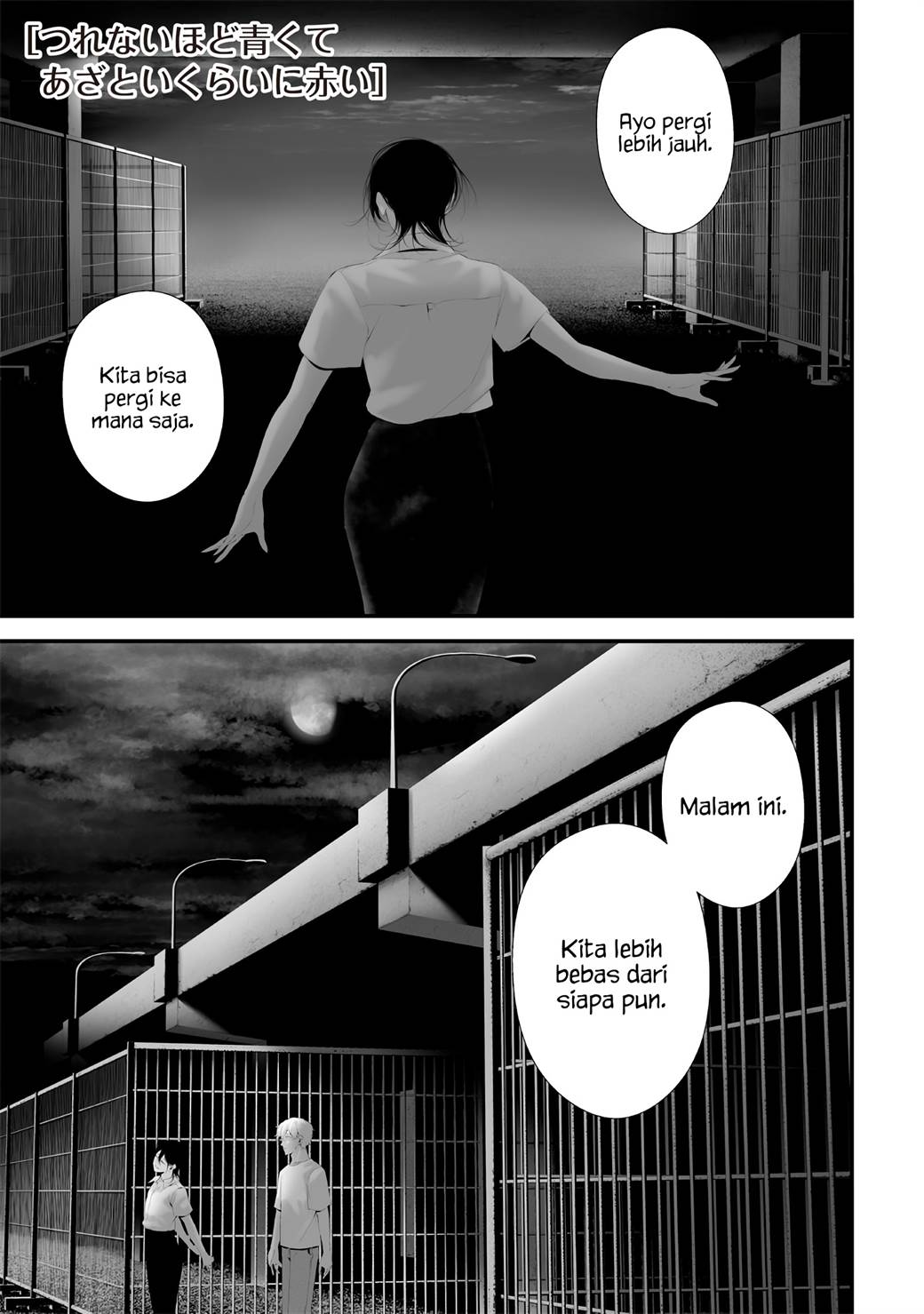Baca Komik Tsurenai Hodo Aokute Azatoi Kurai ni Akai Chapter 61 Gambar 1