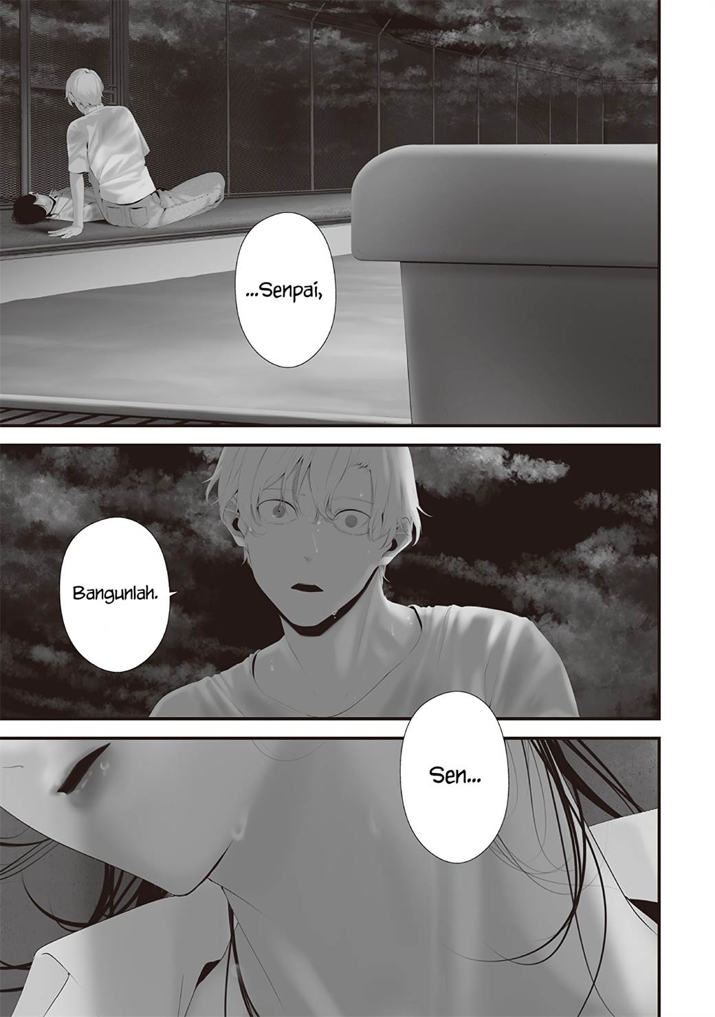 Tsurenai Hodo Aokute Azatoi Kurai ni Akai Chapter 60 Gambar 5