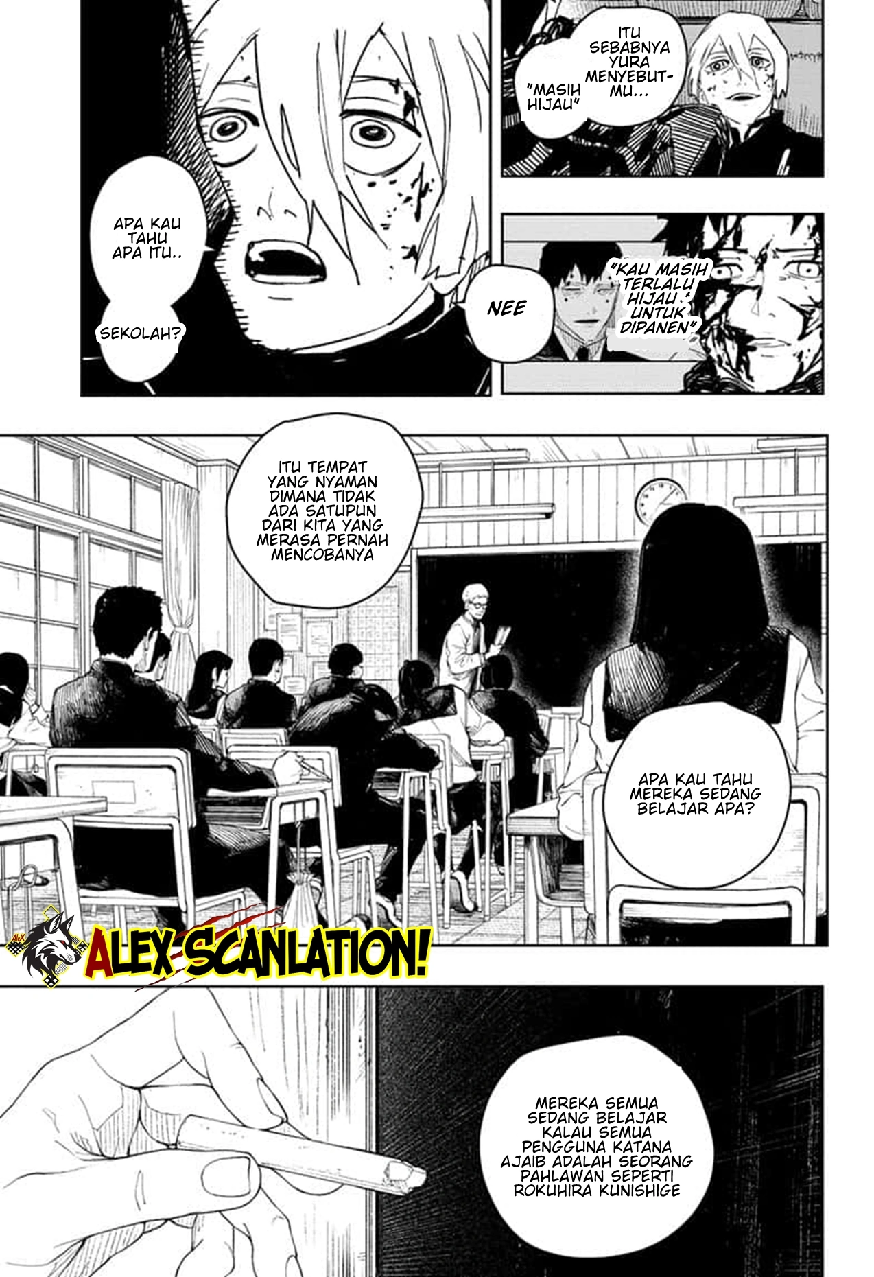 Kagurabachi Chapter 57  bahasa Indonesia Gambar 11