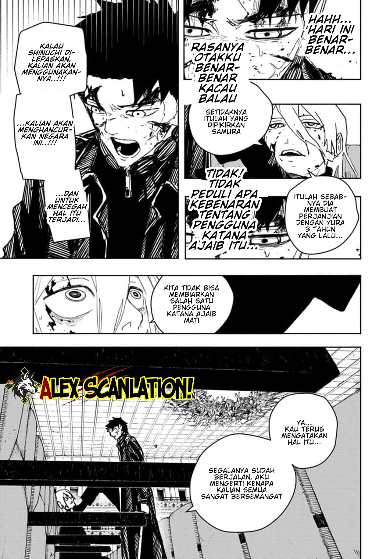 Kagurabachi Chapter 57  bahasa Indonesia Gambar 15