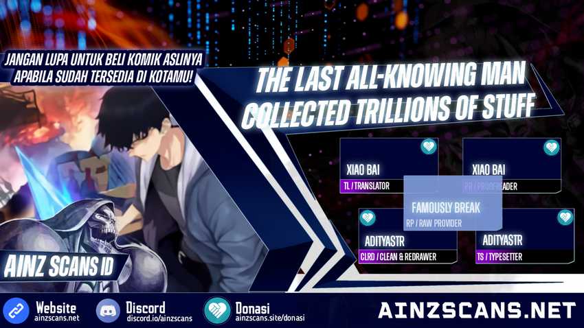 Baca Komik The Last All-Knowing Man Collected Trillions of Stuff from Day One Chapter 36 bahasa Indonesia Gambar 1