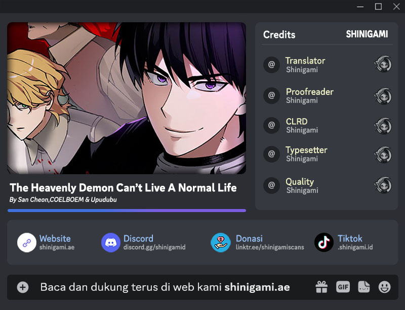 Baca Komik The Heavenly Demon Can’t Live a Normal Life Chapter 134 Gambar 1