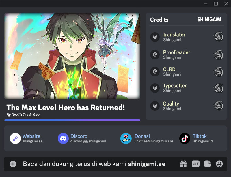 Baca Komik The MAX leveled hero will return! Chapter 185 Gambar 1