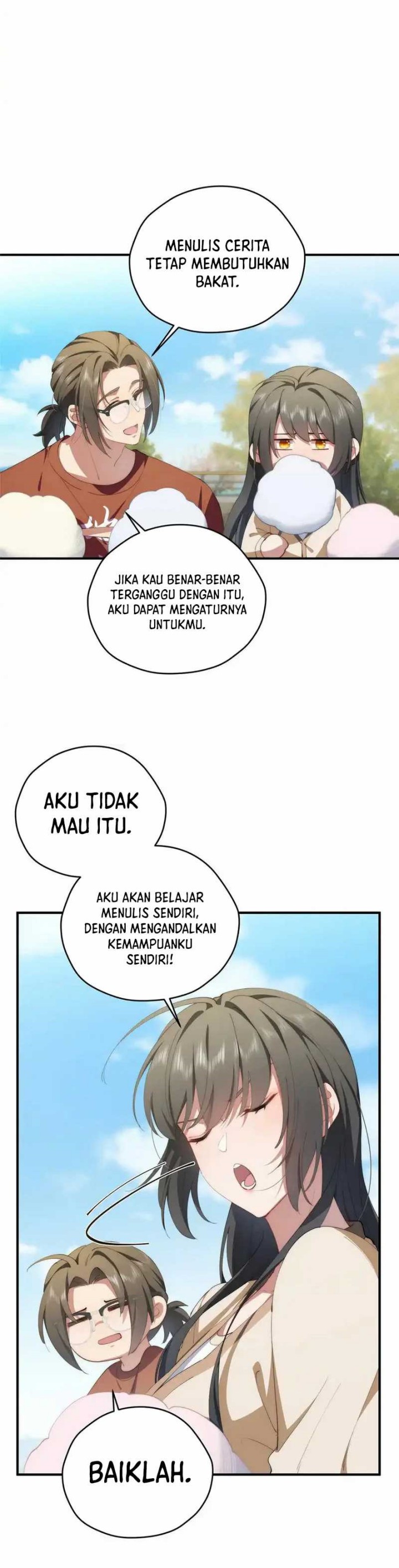 What Do You Do If the Heroine Escapes From Your Novel Chapter 86 bahasa Indonesia Gambar 4