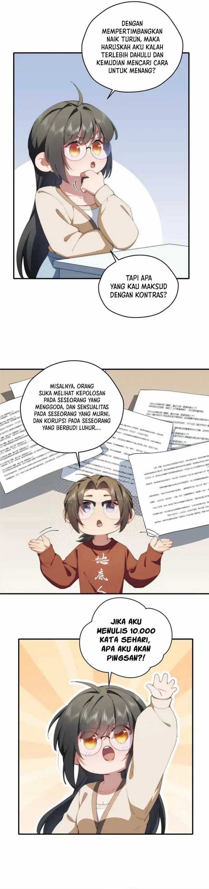 What Do You Do If the Heroine Escapes From Your Novel Chapter 86 bahasa Indonesia Gambar 9